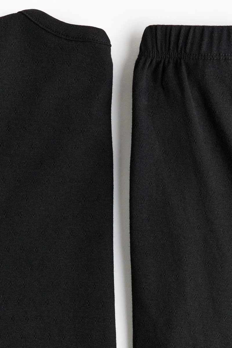 H&M  MAMA Pointelle jersey pyjamas for Women | Best Price UAE